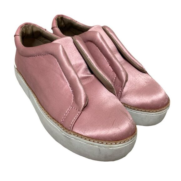 M4D3 Satun Slip On Platform Sneaker Size 7.5 - Picture 1 of 8